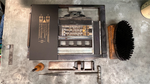 Grafika typograficzna „ArchiTypo 24” – unikalna edycja kolekcjonerska (druk czcionkami) Grafika typograficzna „ArchiTypo 24” – unikalna edycja kolekcjonerska (druk czcionkami)